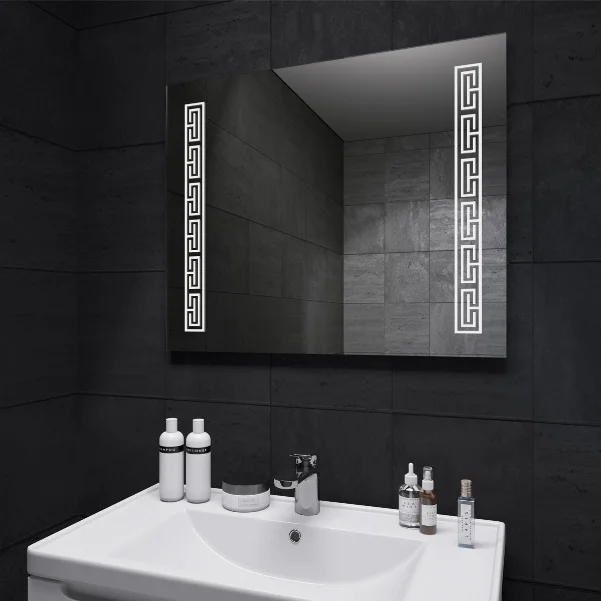 Зеркало с LED подсветкой Sanwerk Декор Верса 80×65 см