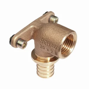 Угол настенный короткий Rehau Rautitan RX+ Ø 16×1/2"