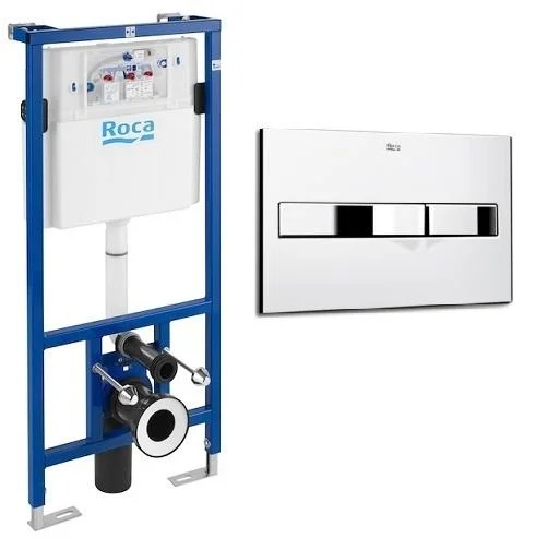 Інсталяція для унітазу ROCA Комплект: PRO інсталяція для унітазу, PRO кнопка