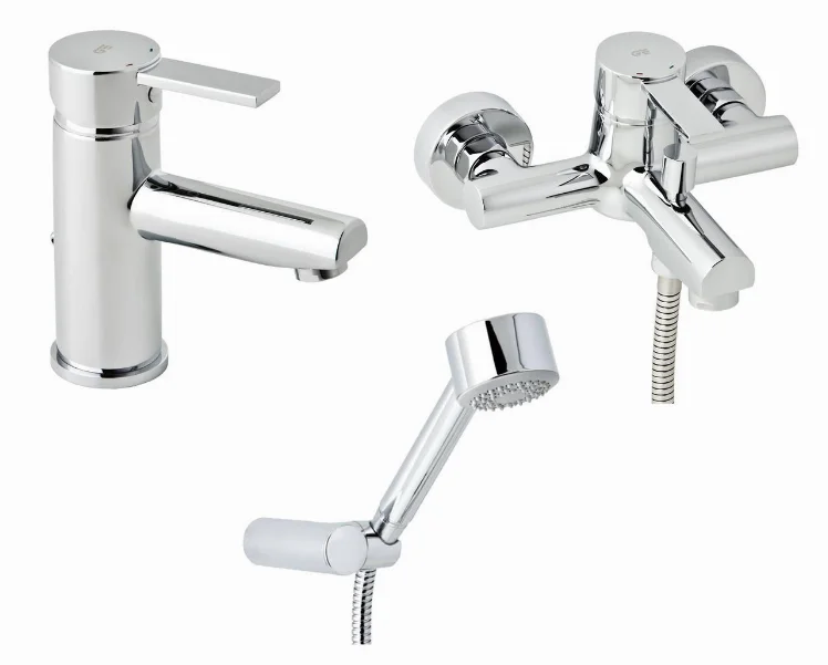 Набір змішувачів для ванни без штанги GENEBRE Tau2 03TA2-bath (65135294566+65100294566)