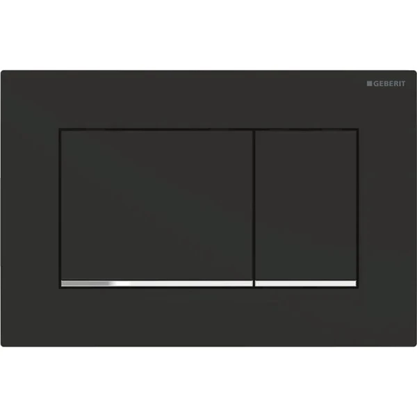 Кнопка зливу Sigma 30 чорний мат, Geberit