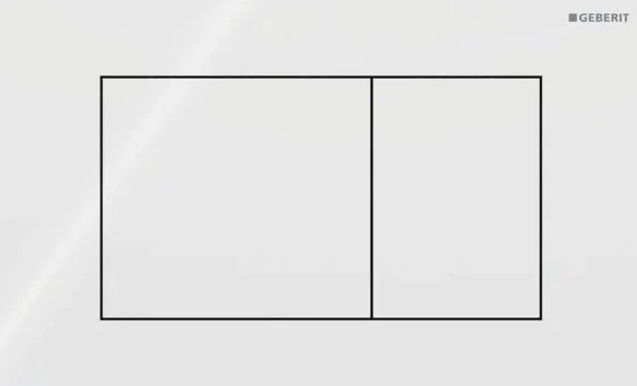 Кнопка зливу Sigma 40 Square 115.629.SI.1 Білий Geberit