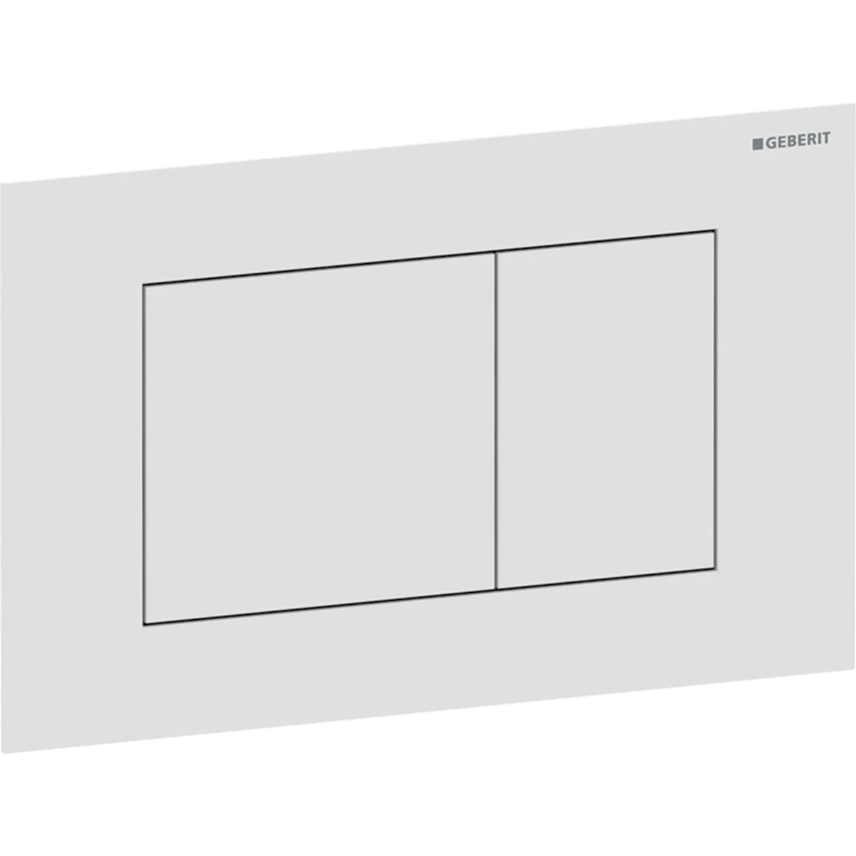 Кнопка зливу Sigma 40 Square 115.629.JT.1 білий matt Geberit