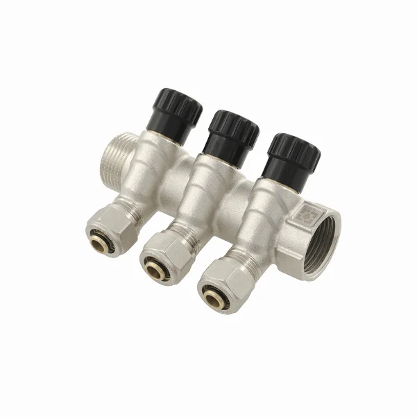 Коллектор регулировочный Raftec Ø 3/4"×1/2" - 3 выхода