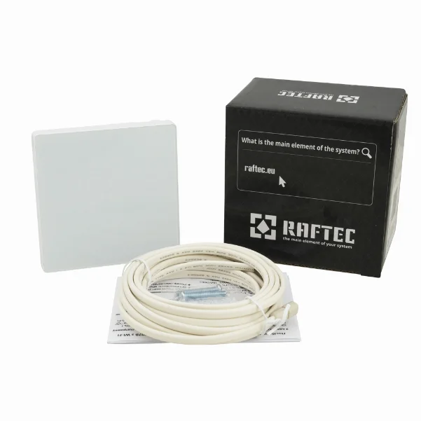 Цифровий терморегулятор для теплої підлоги Raftec WiFI (WHITE) R608W