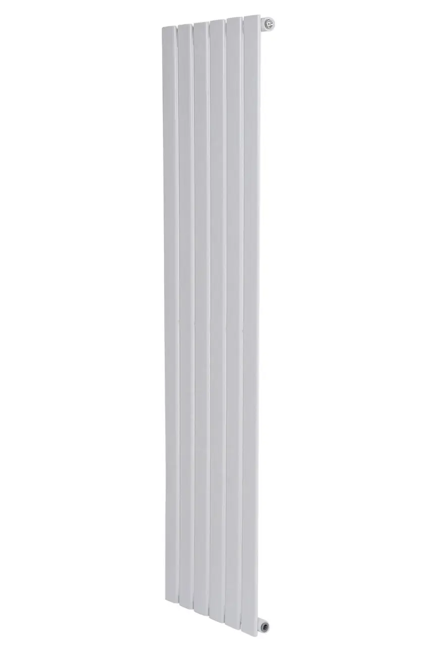 Вертикальный дизайнерский радиатор отопления ARTTIDESIGN Livorno 6/2000/408/50 белый матовый