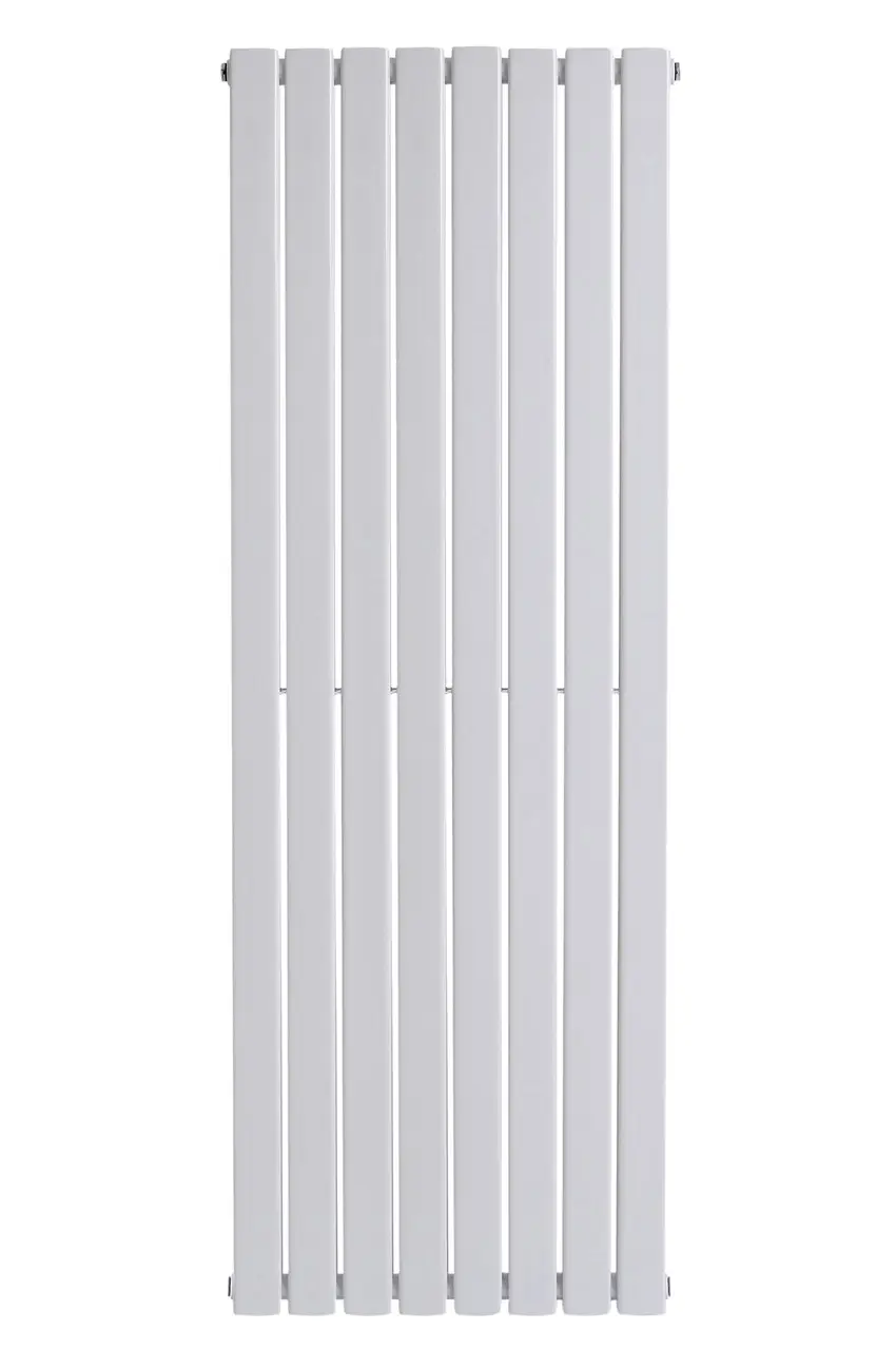 Вертикальный дизайнерский радиатор отопления ARTTIDESIGN Livorno 8/2000/544/50 белый матовый