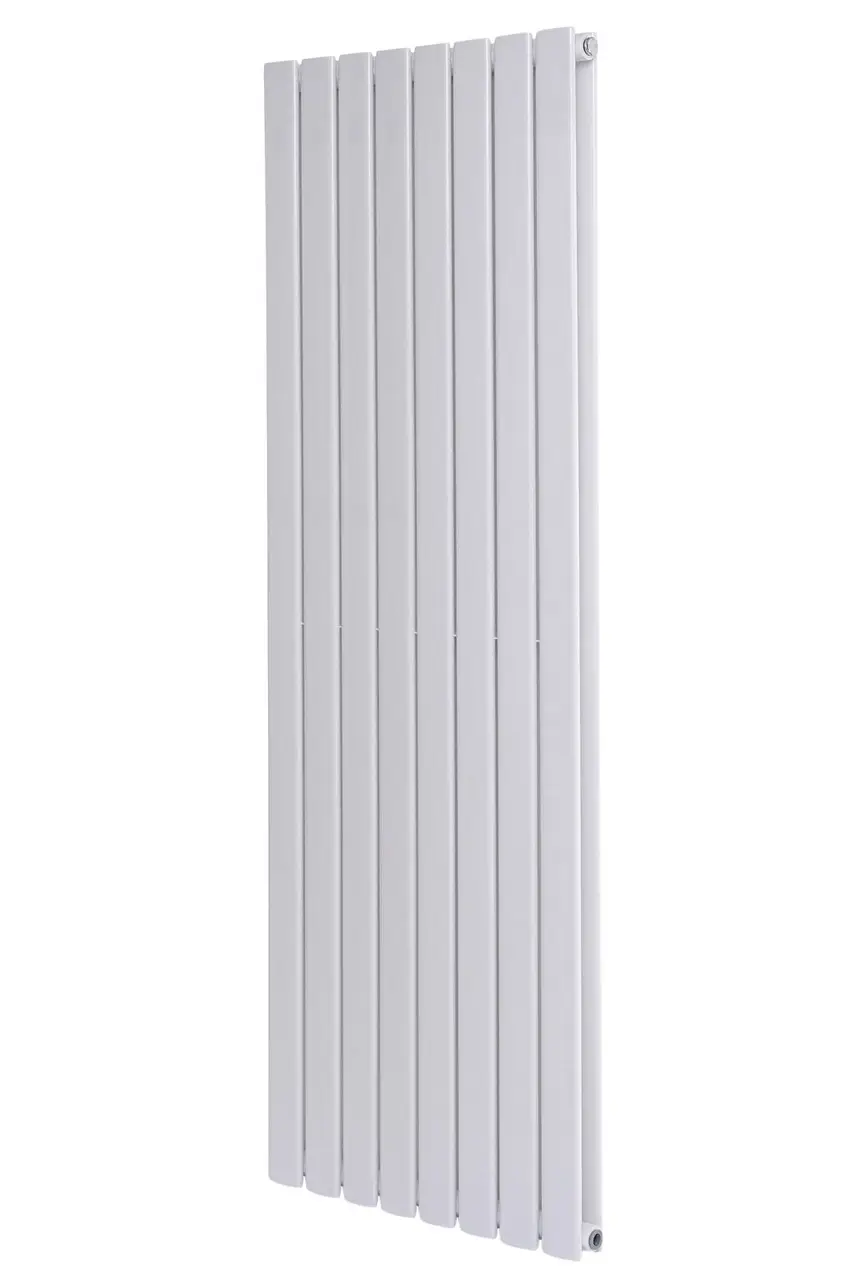 Вертикальный дизайнерский радиатор отопления ARTTIDESIGN Livorno II 8/1800/544/50 белый матовый