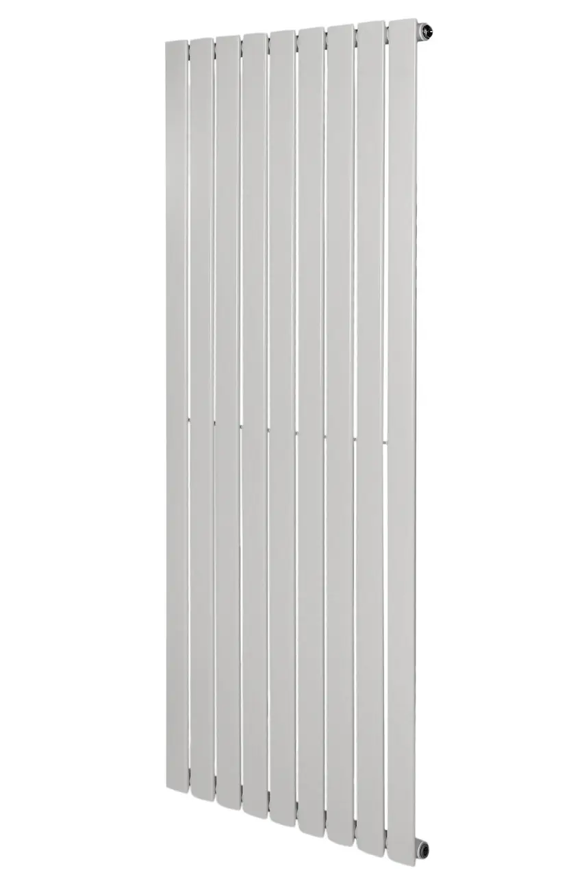 Вертикальный дизайнерский радиатор отопления ARTTIDESIGN Livorno 10/1800/680/50 белый матовий