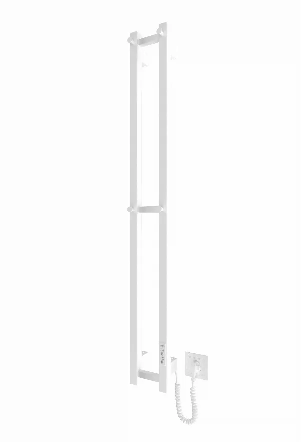 Електрична рушникосушарка HF Slim 1170х140 білий мат