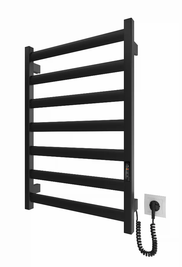 Електрична рушникосушарка HF Chester 770x530 чорний мат TR 4.0