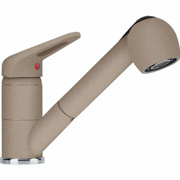 Смеситель для кухни Franke Novara-Plus Pull Out, цвет: миндаль