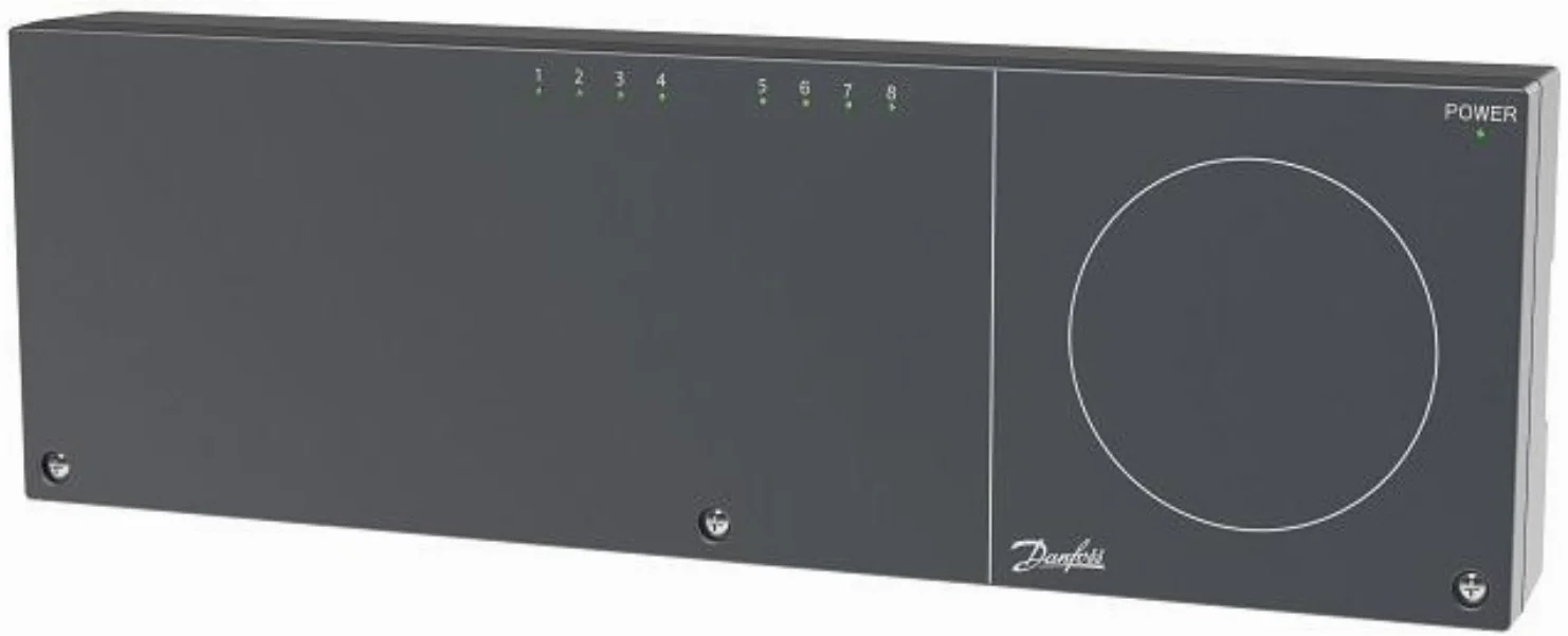 Главный контроллер Danfoss Icon Master, 8-канальный, проводной, 230В