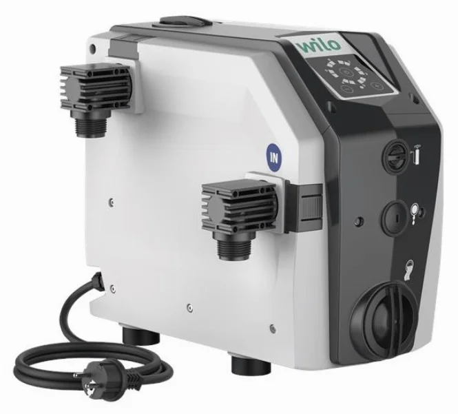 Насосная станция Wilo Isar BOOST5-E-5, для повышения давления, G 1, 7м куб., 5.5 бар, 1.1 кВт, 230В