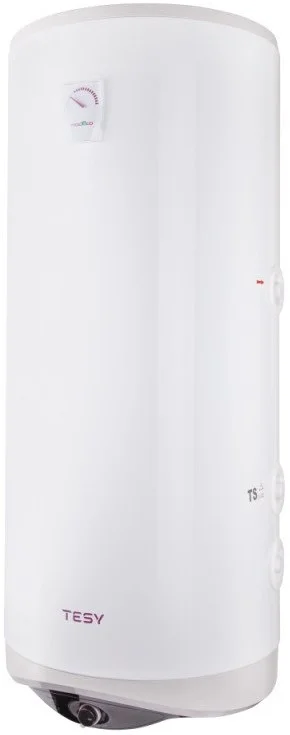 Водонагрівач електр. TESY Modeco Ceramic S круглий із теплообмінником GCV9S 1004724D C21 TS2RCP, 100л, 2,4кВт, сухий тен, мех. кер-ння, підключення з правого боку B, білий