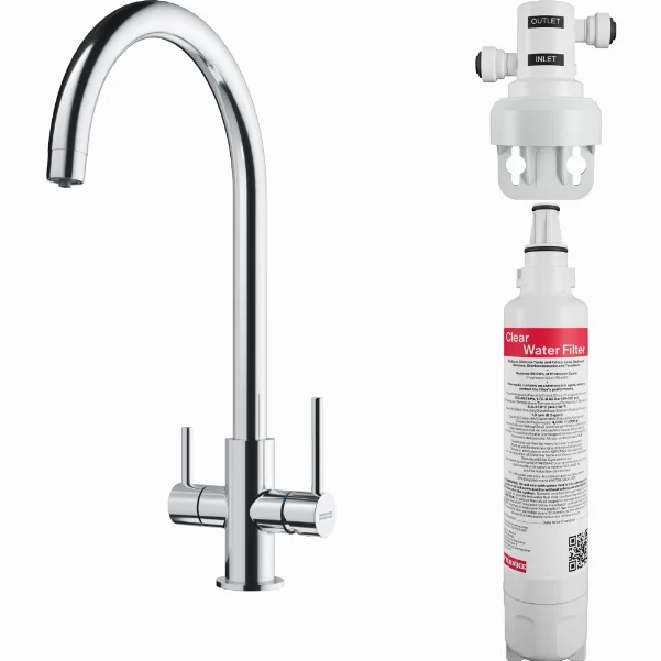 Змішувач для кухні Franke Lina Clear Water, колір: хром