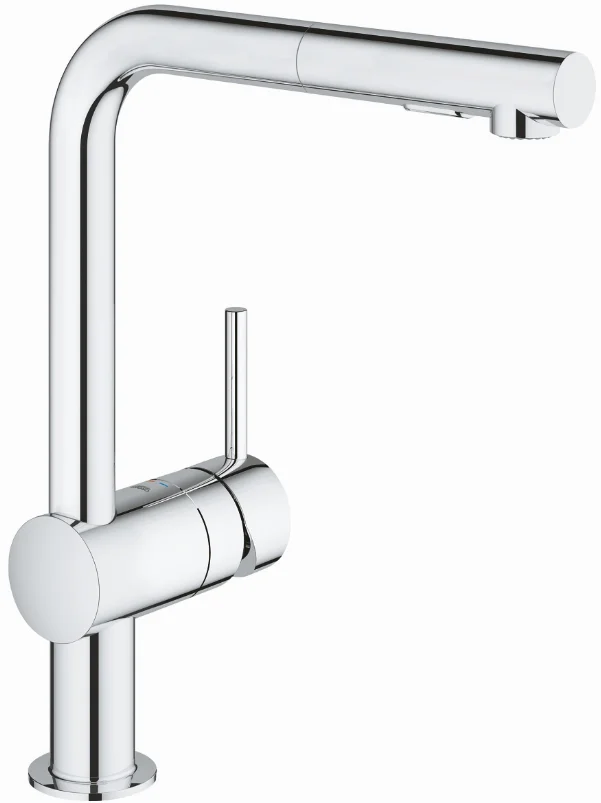 Змішувач для кухні Grohe Vento, довж.виливу - 295 мм, поворотний, 1 важіль, хром