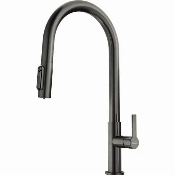 Смеситель для кухни Franke Maris Slim J Clear Water, цвет: антрацит