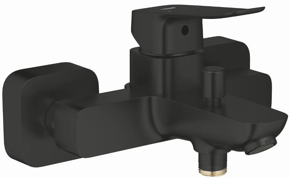 Змішувач для душу Grohe QuickFix Dice Black, 1 важіль, чорний матовий