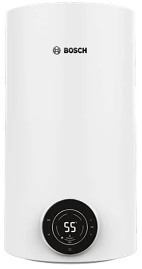 Водонагрівач електр. BOSCH круглий Tronic 4000T, 50л, 1,5кВт, сухий тен, вертикальний монтаж, електр. кер-ння, B, білий