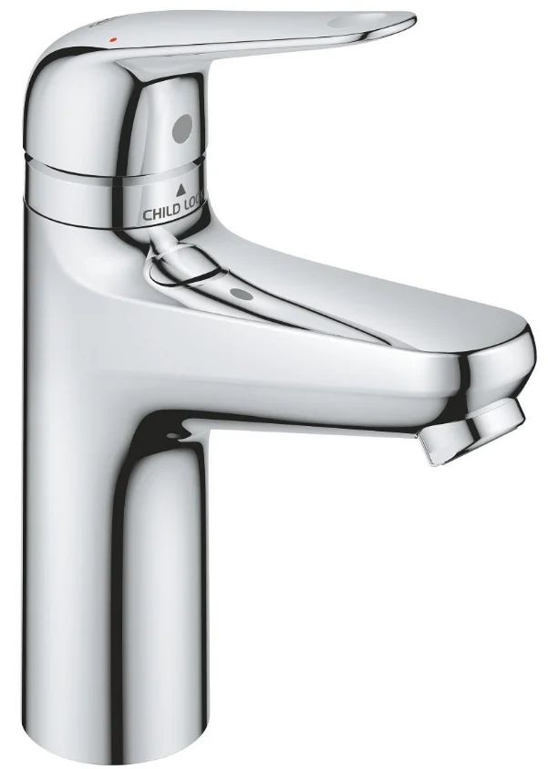 Змішувач для раковини Grohe Swift М довж. виливу - 102мм, неповоротний, 1 важіль, хром