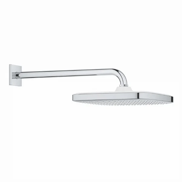 Tempesta 250 Cube Верхній душ з кронштейном до стіни з WaterSaving