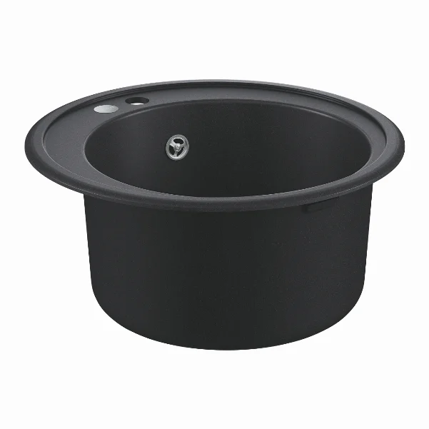 Мойка для кухни D=510 мм, Granite Black