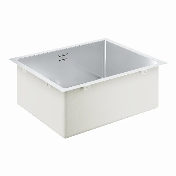 Мойка для кухни 550 x 450 мм, под столешницу, 1 чаша, матовая