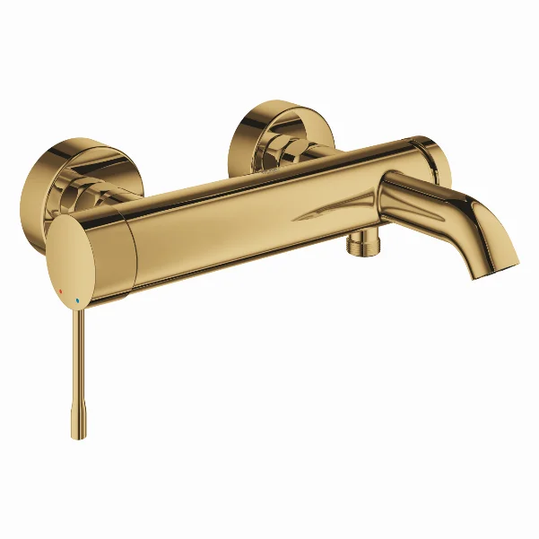 Смеситель для ванны Grohe Essence, цвет: золото
