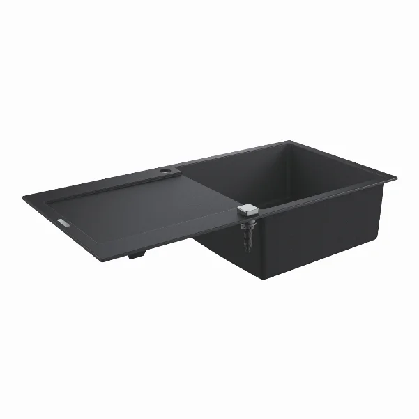 Мойка для кухни 1000 х 500 мм, Granite Black