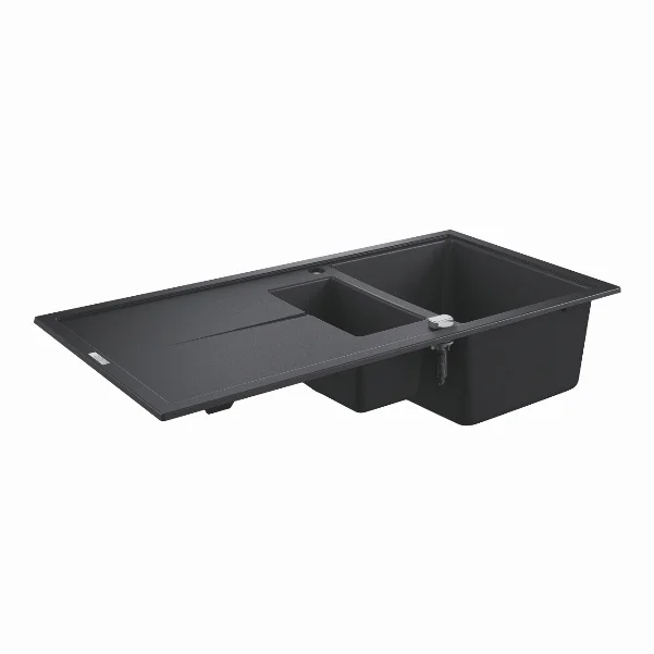 Мойка для кухни 1000 х 500 мм, Granite Black