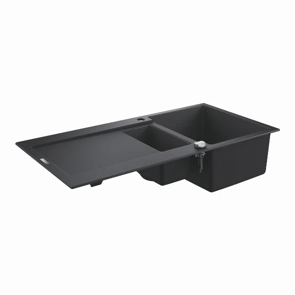 Мойка для кухни 1000 х 500 мм, Granite Black
