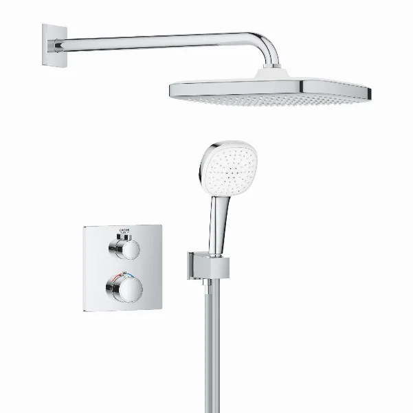 Grohtherm Прихована душова система з Tempesta 250 Cube