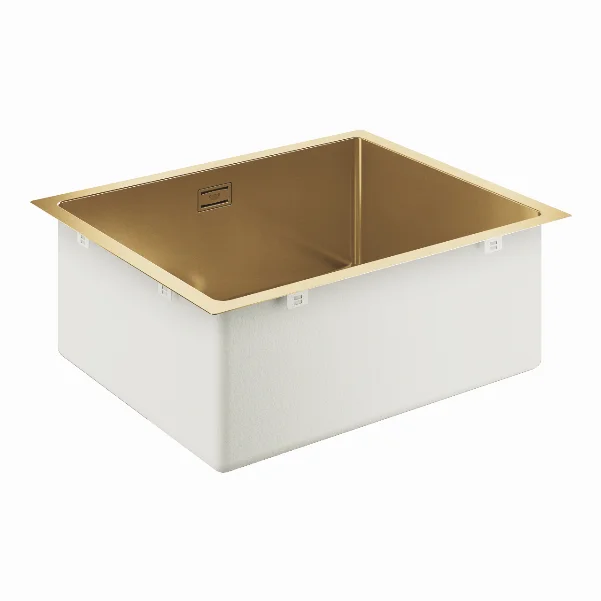 Мойка для кухни 550 x 450 мм, под столешницу, 1 чаша, матовая