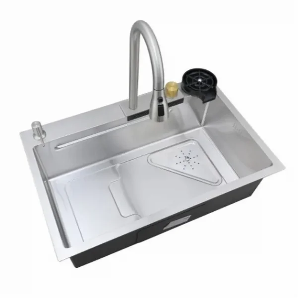 Мойка многофункциональная Mixxus Premium MH7246-SET-01.SUS304 с встраиваемым смесителем